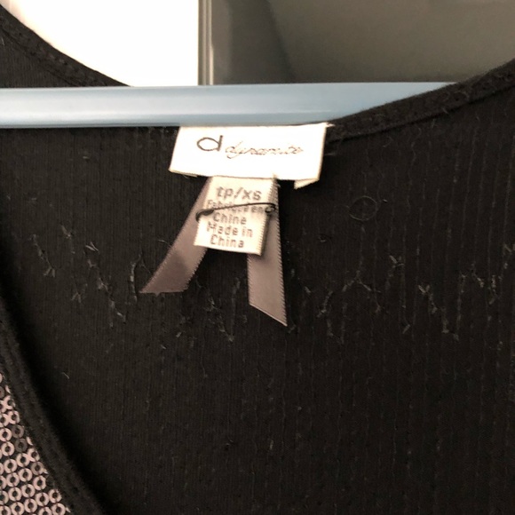 Long Sequinned Dynamite Tank Top - Picture 2 of 2